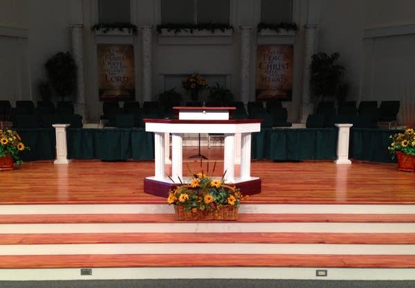 Poster The venue for the concert