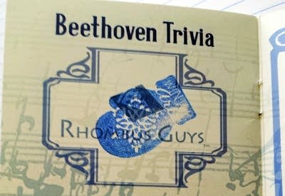 A stamped BeethovenFest passport