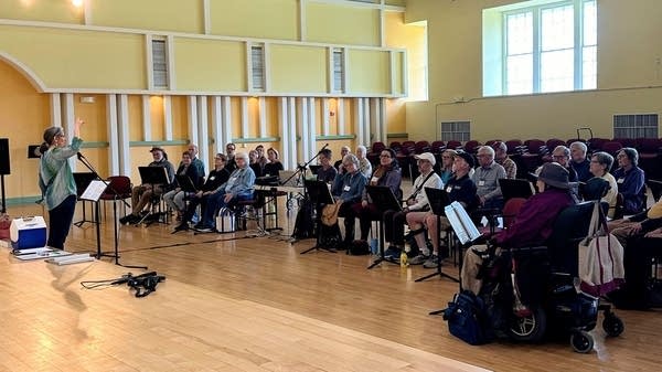 A Vermont choir shows that people with aphasia who struggle to speak can still sing