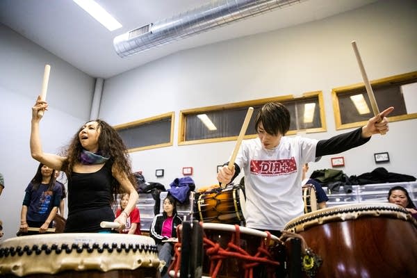 Taiko women come together in St. Paul to beat drums, make history