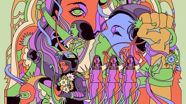 Poster Revolución Diamantina album