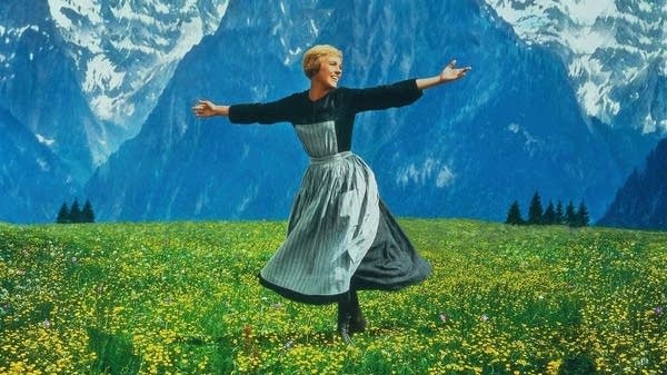 Poster Julie Andrews stars in 'The Sound of Music.'