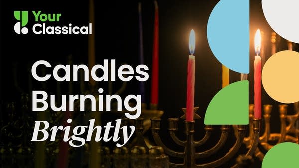 Poster Candles Burning Brightly