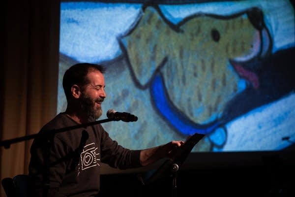 Scott Blankenship at Classical Kids Storytime, Rock the Cradle 2020.