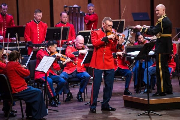 Poster The U.S. Marine Chamber Orchestra