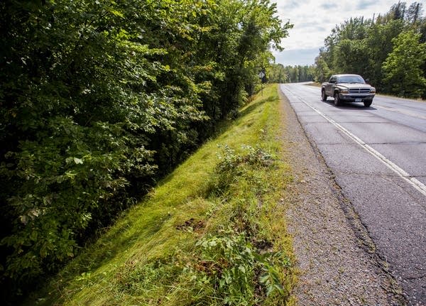 Poster Driving along Highway 169