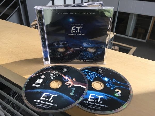 Poster 35th anniversary 'E.T. the Extra-Terrestrial' soundtrack reissue.