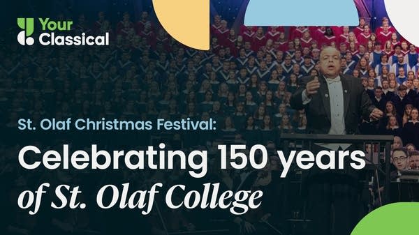 Poster St. Olaf Christmas Festival 150 Years