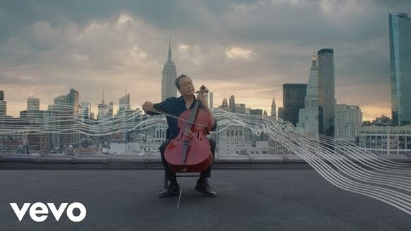 Poster Yo-Yo Ma Bach Cello Suite YouTube