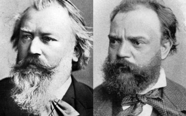 Johannes Brahms and Antonin Dvorak